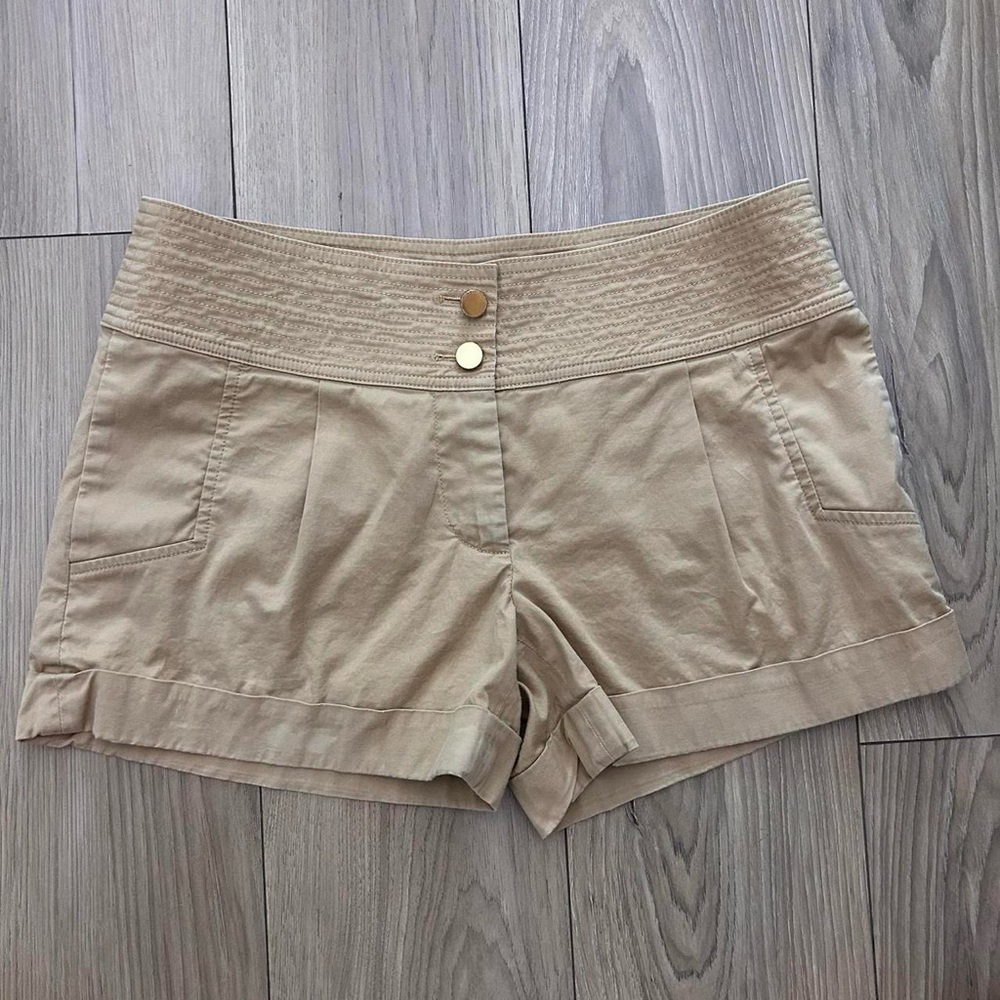 Tory Burch Dressy Tan Shorts